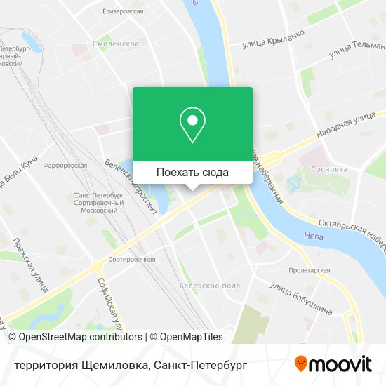 Карта территория Щемиловка