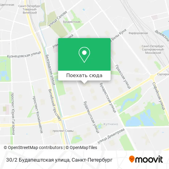 Карта 30/2 Будапештская улица