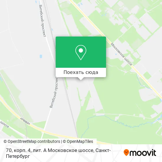 Карта 70, корп. 4, лит. А Московское шоссе