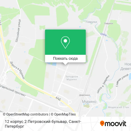 Карта 12 корпус 2 Петровский бульвар