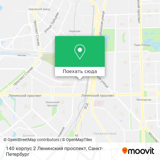 Карта ленинский проспект спб