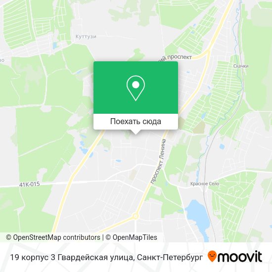 Карта 19 корпус 3 Гвардейская улица