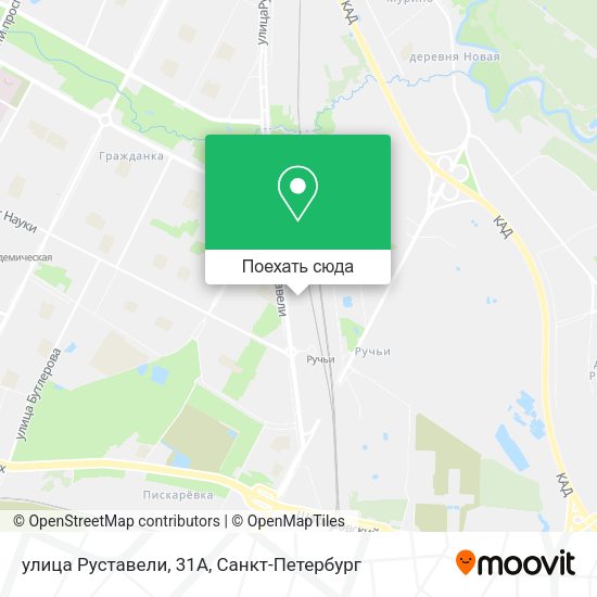 Карта улица Руставели, 31А