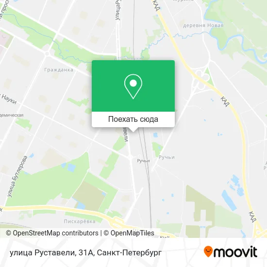 Карта улица Руставели, 31А