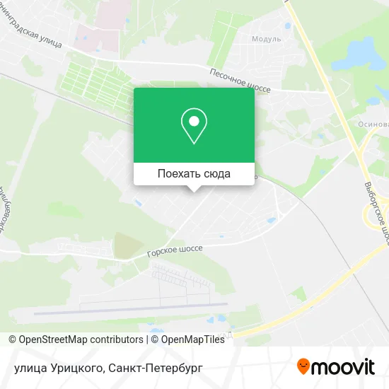Карта улица Урицкого