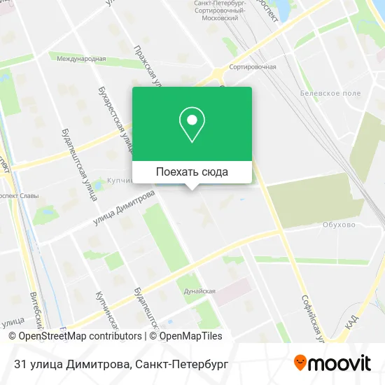 Карта 31 улица Димитрова