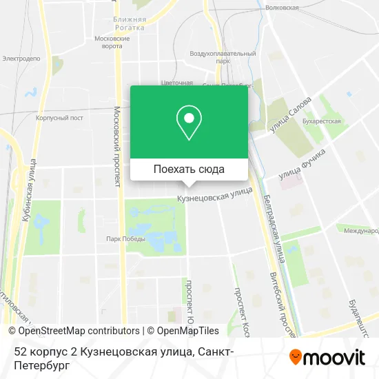 Карта 52 корпус 2 Кузнецовская улица