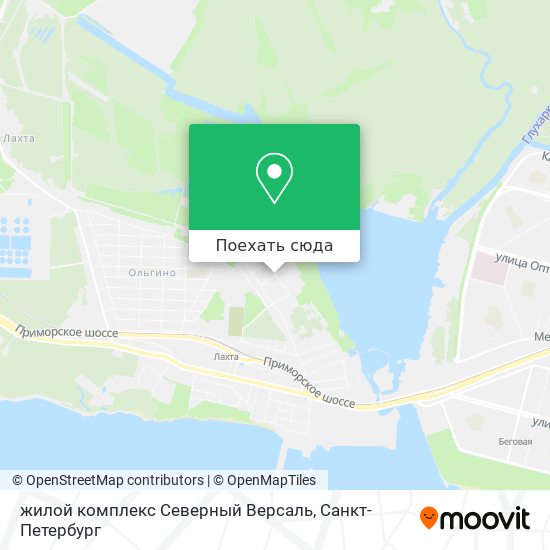 Карта жилой комплекс Северный Версаль