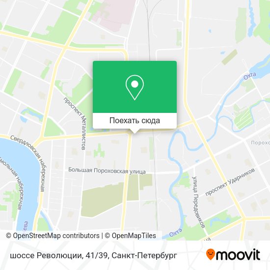 Карта шоссе Революции, 41/39