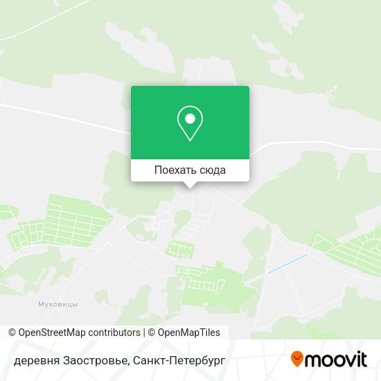 Карта деревня Заостровье