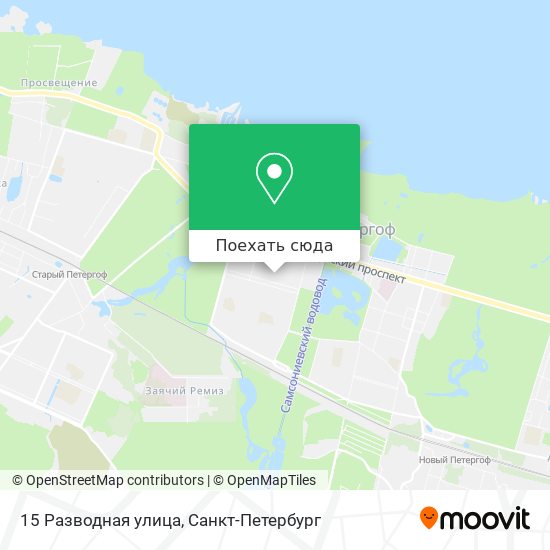 Карта 15 Разводная улица