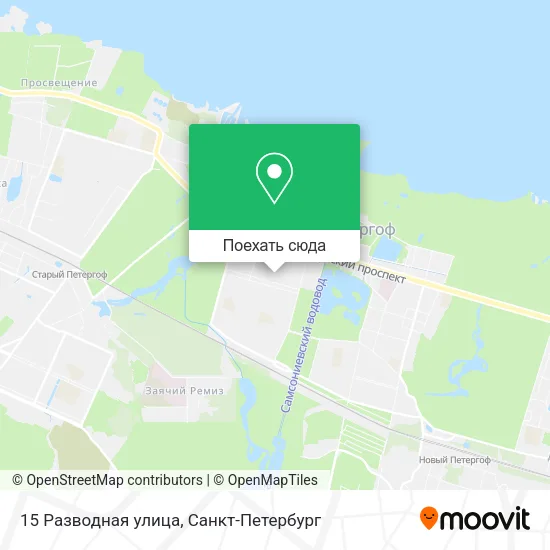 Карта 15 Разводная улица