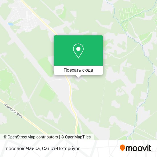 Карта поселок Чайка