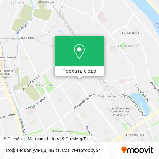 Карта Софийская улица, 8Бк1