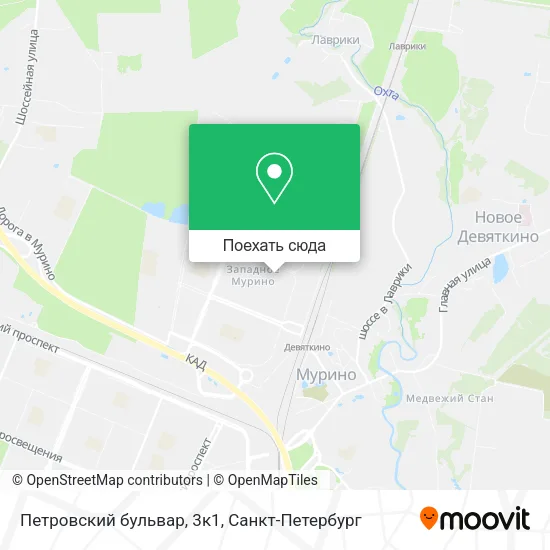 Карта Петровский бульвар, 3к1