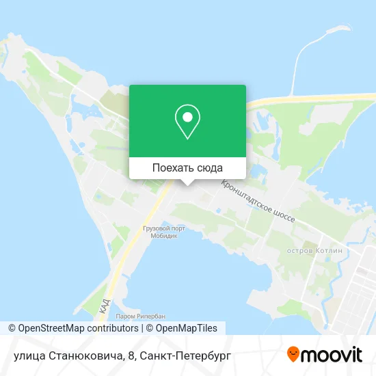 Карта улица Станюковича, 8