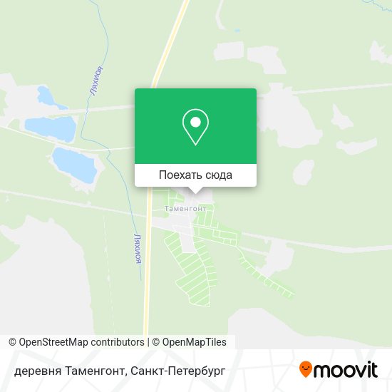 Карта деревня Таменгонт
