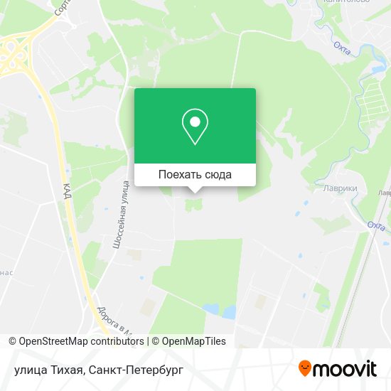 Карта улица Тихая