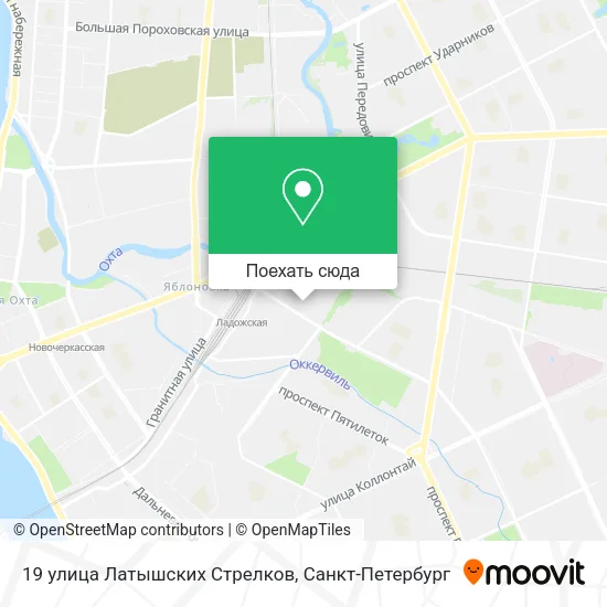 Карта 19 улица Латышских Стрелков