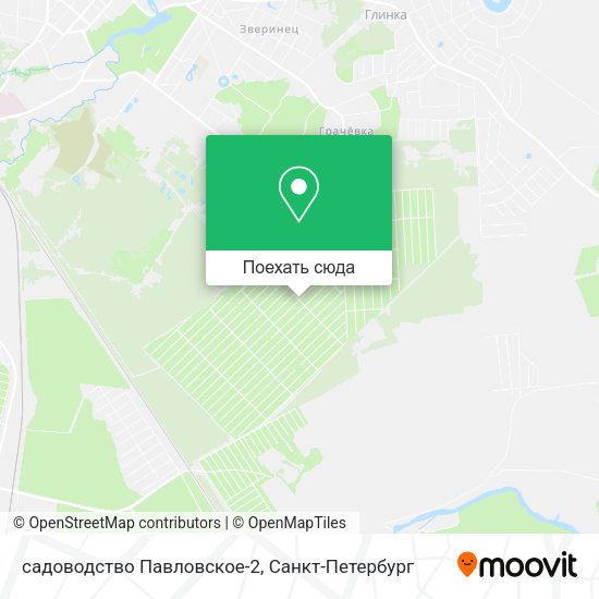 Карта садоводство Павловское-2