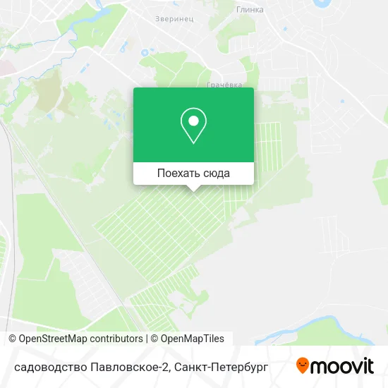 Карта садоводство Павловское-2