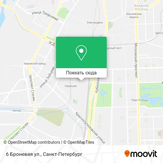 Карта 6 Броневая ул.