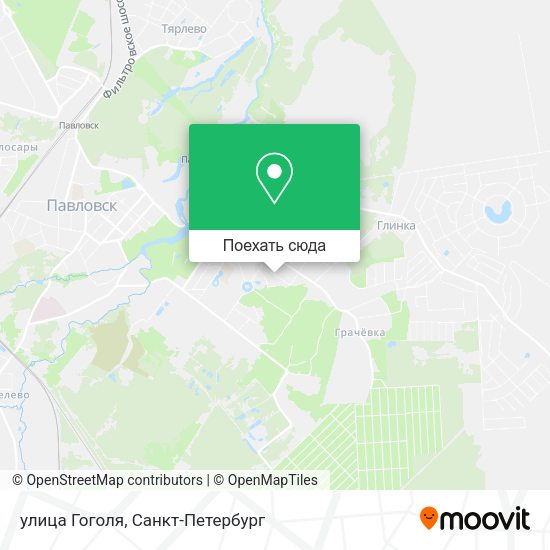 Карта улица Гоголя