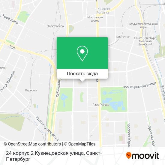 Карта 24 корпус 2 Кузнецовская улица