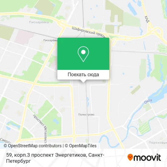 Карта 59, корп.3 проспект Энергетиков