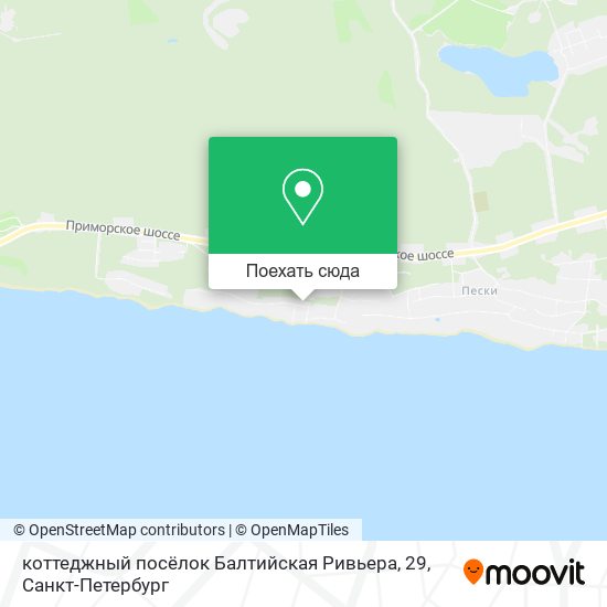 Карта коттеджный посёлок Балтийская Ривьера, 29