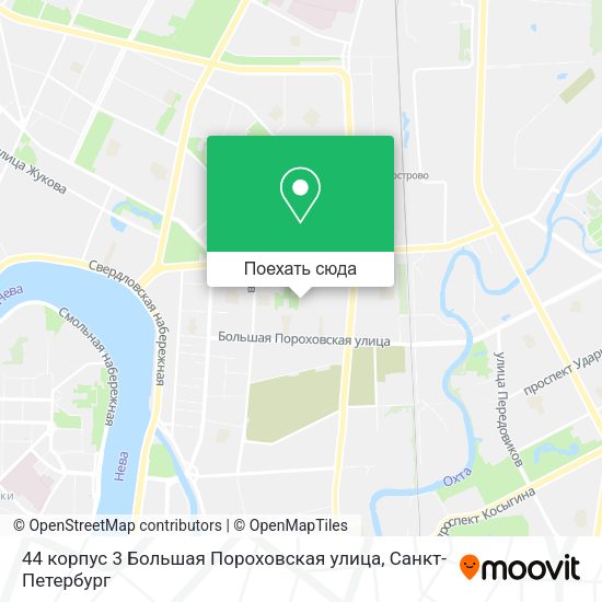 Карта 44 корпус 3 Большая Пороховская улица