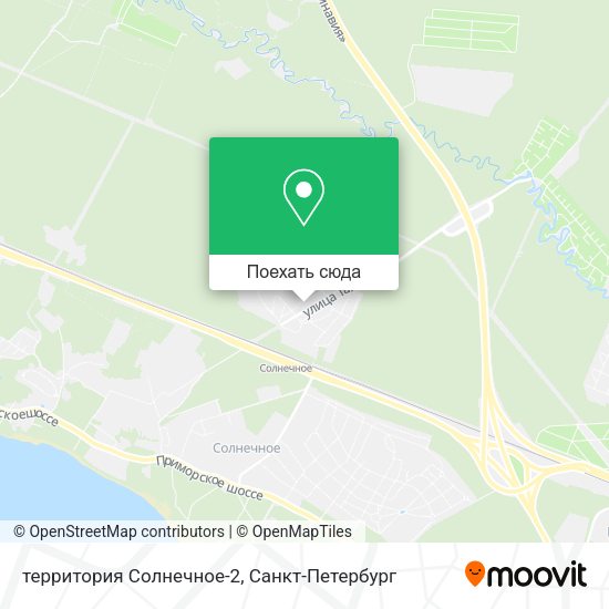 Карта территория Солнечное-2