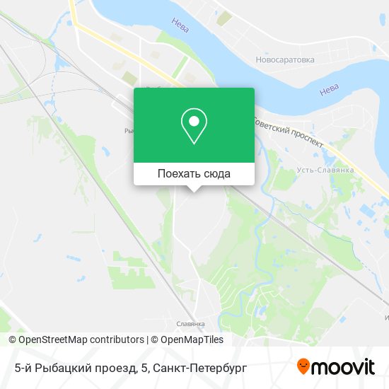 Карта 5-й Рыбацкий проезд, 5