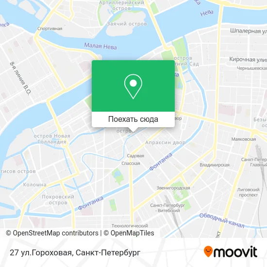 Карта 27 ул.Гороховая