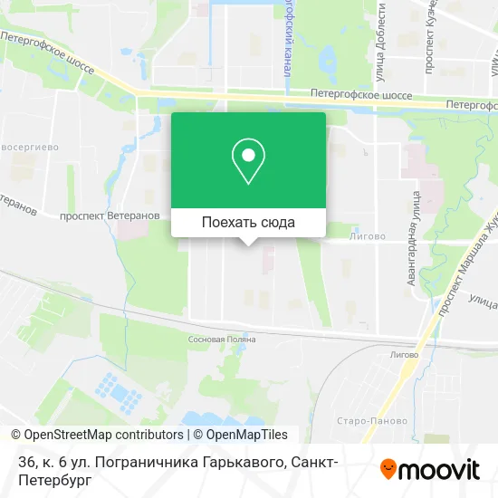 Карта 36, к. 6 ул. Пограничника Гарькавого