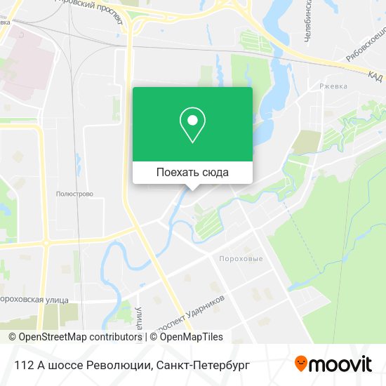 Карта 112 А шоссе Революции