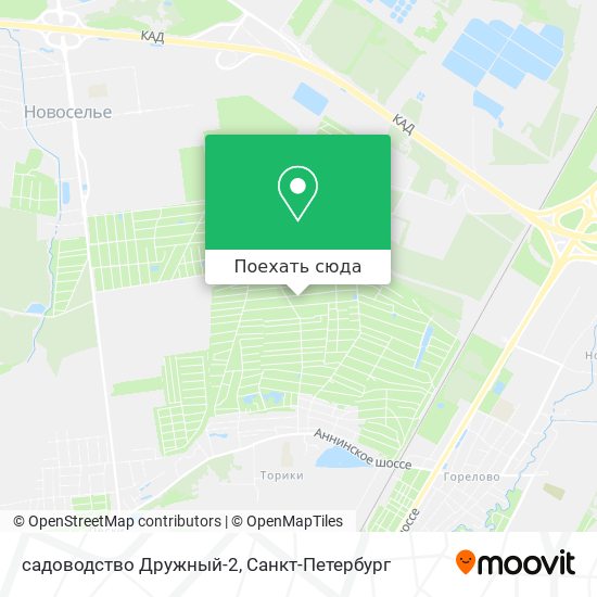 Карта садоводство Дружный-2