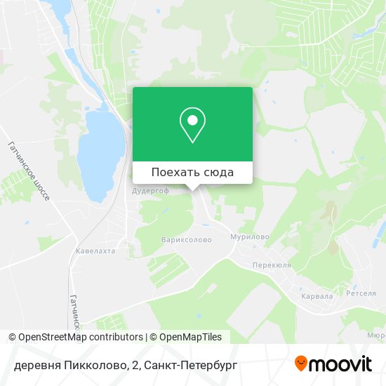 Карта деревня Пикколово, 2