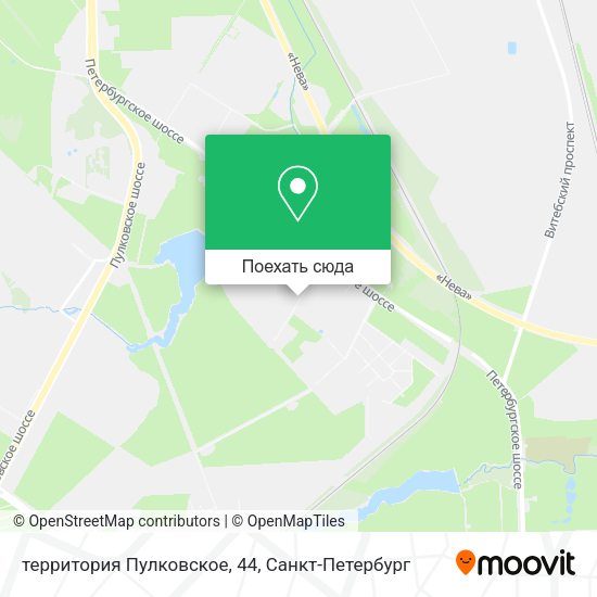 Карта территория Пулковское, 44