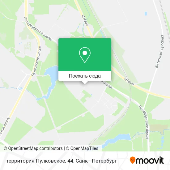 Карта территория Пулковское, 44
