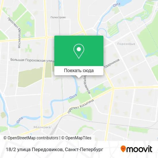 Карта 18/2 улица Передовиков