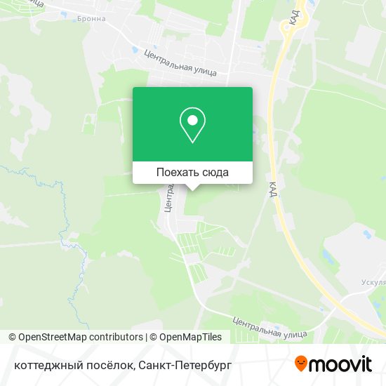 Карта коттеджный посёлок