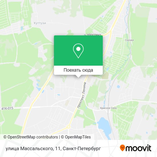 Карта улица Массальского, 11