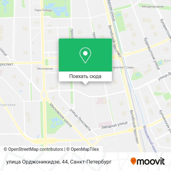 Карта улица Орджоникидзе, 44