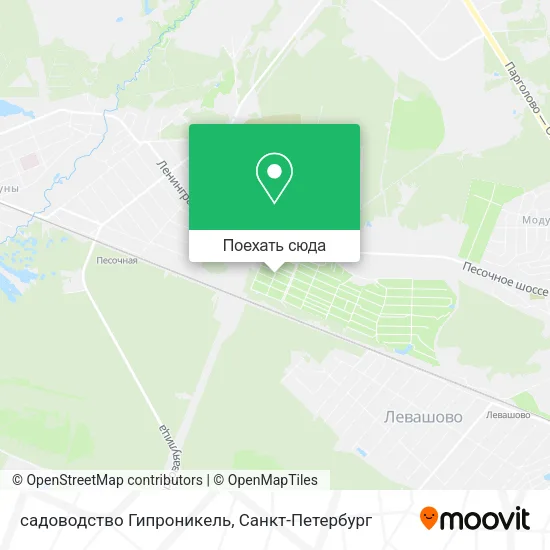 Карта садоводство Гипроникель