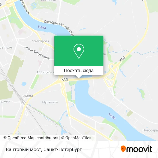 Карта Вантовый мост