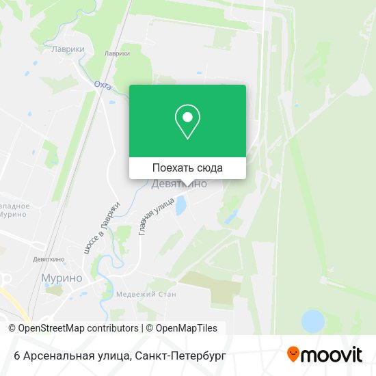 Карта 6 Арсенальная улица