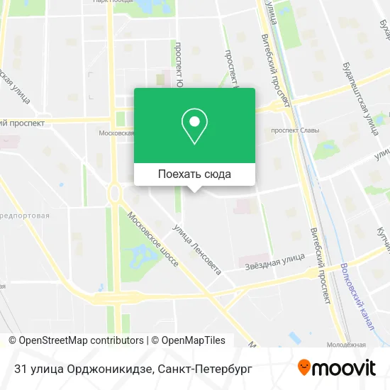 Карта 31 улица Орджоникидзе