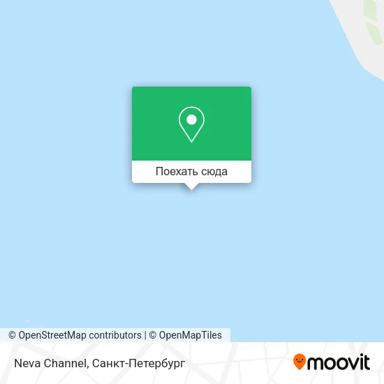 Карта Neva Channel
