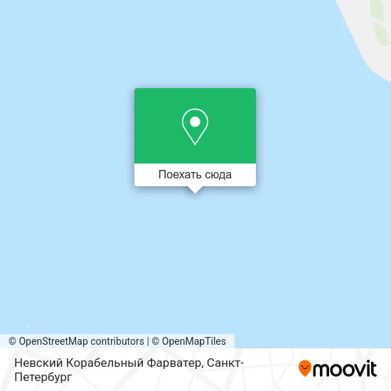 Карта Невский Корабельный Фарватер